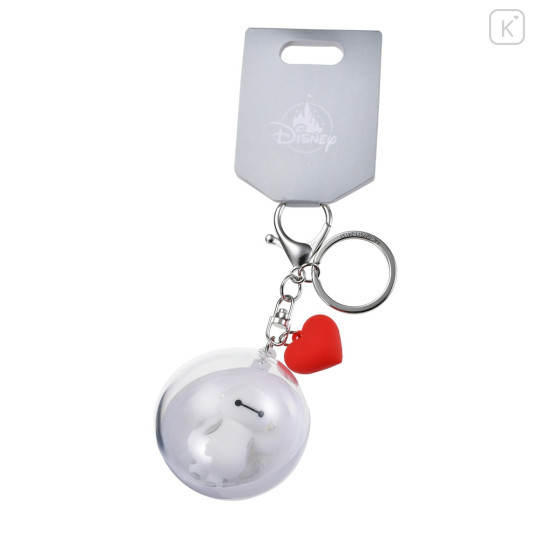 Japan Disney Store Sequins Keychain - Baymax : Capsule Snowflakes - 2