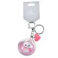 Japan Disney Store Sequins Keychain - Marie / Capsule Snowflakes - 2