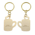 Japan Disney Store Metal Keychain - Mickey Mouse & Minnie Mouse / Love Mug Pair - 3