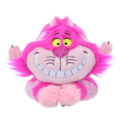 Japan Disney Store Fluffy Plush Pen Case - Cheshire Cat