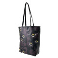 Japan Disney Store Tote Bag - Cheshire Cat / Black Fluorescent Eyes & Mouth - 5