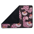 Japan Disney Store Blanket with Pouch - Cheshire Cat : Black Fluorescent Eyes & Mouth - 8
