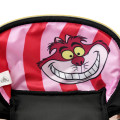 Japan Disney Store Clear Pouch - Cheshire Cat : Black Fluorescent Eyes & Mouth - 7