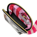 Japan Disney Store Clear Pouch - Cheshire Cat : Black Fluorescent Eyes & Mouth - 8