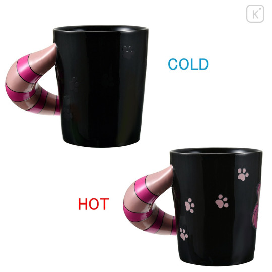 Japan Disney Store Porcelain Mug - Cheshire Cat : Hotarude Light Shine - 2