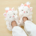 Japan Disney Store Plush Slippers - Marie / Sleeping Interior Animal - 1