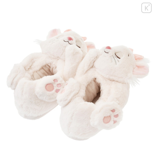 Japan Disney Store Plush Slippers - Marie / Sleeping Interior Animal - 3