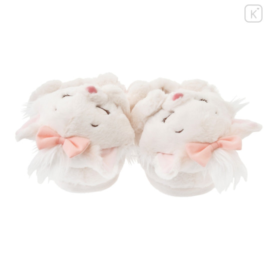 Japan Disney Store Plush Slippers - Marie / Sleeping Interior Animal - 4