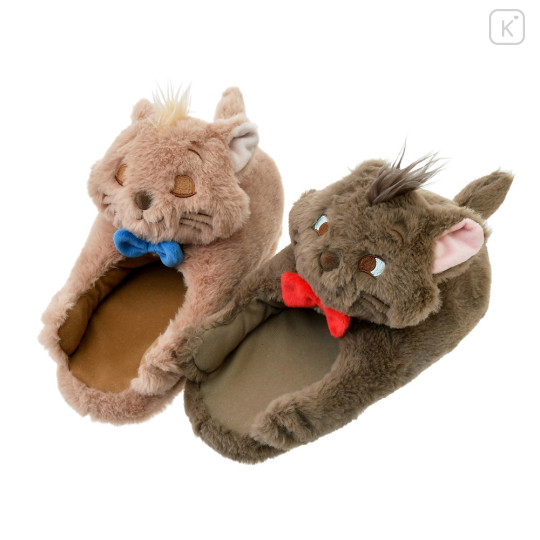 Japan Disney Store Plush Slippers - The Aristocats / Berlioz & Toulouse Interior Animal - 3