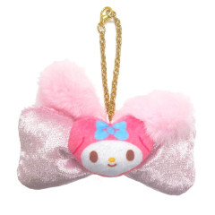 Japan Sanrio Bag Charm - My Melody / Fluffy Ribbon Heart