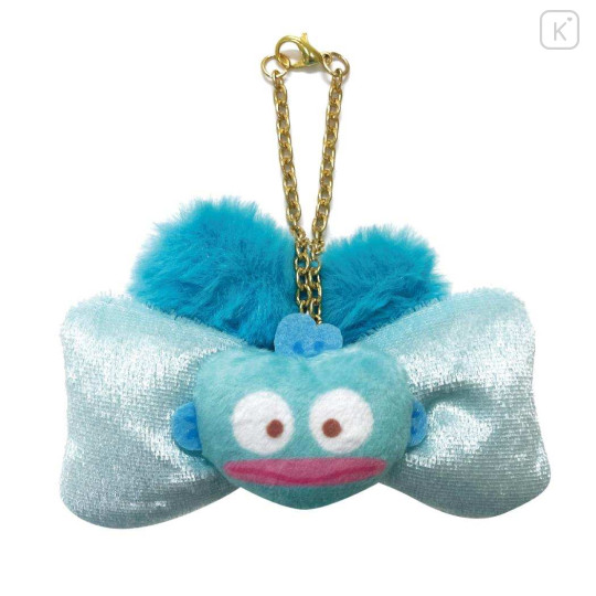 Japan Sanrio Bag Charm - Hangyodon / Fluffy Ribbon Heart - 1