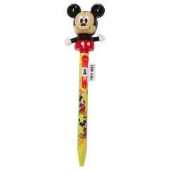 Japan Disney Action Mascot Ballpoint Pen - Mickey Mouse / Happy