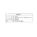 Japan Chiikawa Reel USB Type-C to Type-C Sync & Power Cable - Usagi - 2
