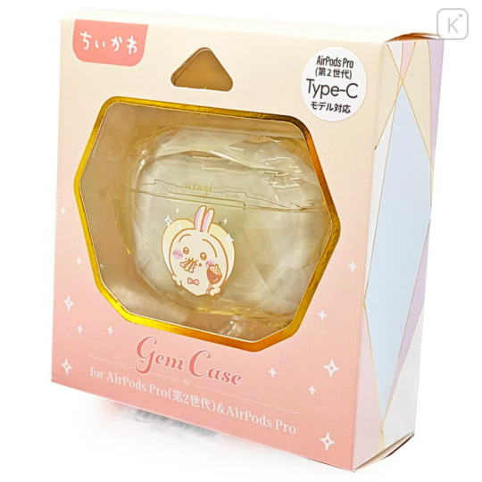 Japan Chiikawa AirPods Pro Gem Case - Usagi : Yummy - 2