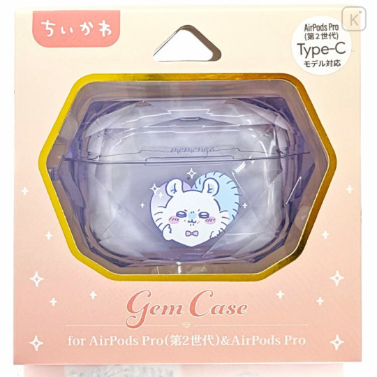 Japan Chiikawa AirPods Pro Gem Case - Momonga - 1