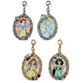 Japan Disney Secret Tiny Metal Charm - Princess Stained Glass Style / Blind Box - 4