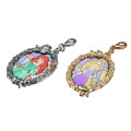 Japan Disney Secret Tiny Metal Charm - Princess Stained Glass Style / Blind Box - 7