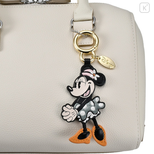Japan Disney Store Bag Charm - Minnie Mouse : Retro - 6