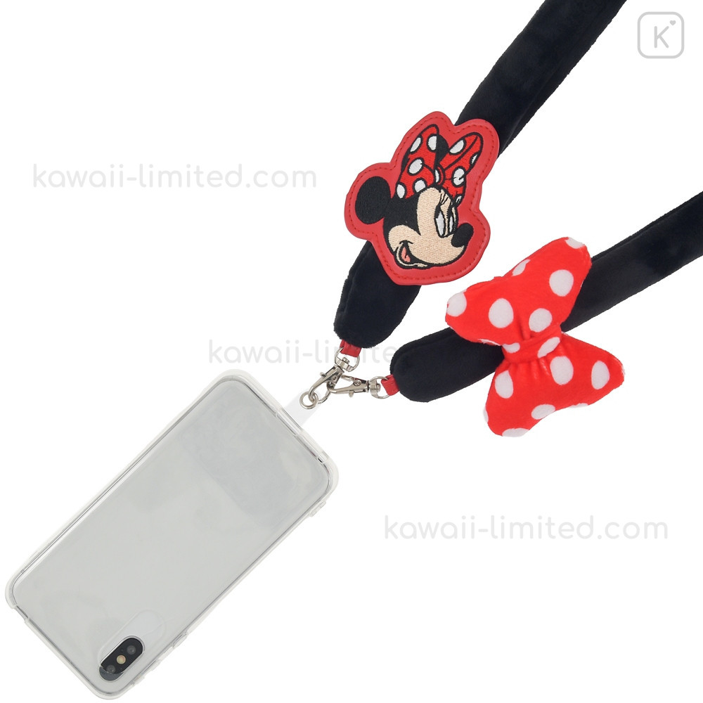 Japan Disney Store Phone Shoulder Strap - Minnie Mouse