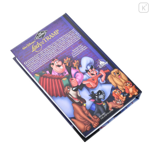 Japan Disney Store Seal Sticker Set - Lady and the Tramp / VHS Style Box - 6