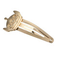 Japan Disney Store Gold Hairpin - Little Green Men Aliens : Face - 1