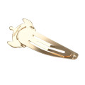 Japan Disney Store Gold Hairpin - Little Green Men Aliens : Face - 3