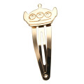 Japan Disney Store Gold Hairpin - Little Green Men Aliens : Face - 5