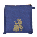 Japan Disney Store Eco Shopping Bag - Beast & Belle / Navy - 4