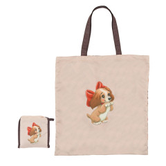 Japan Disney Store Eco Shopping Bag - Lady and the Tramp / Baby