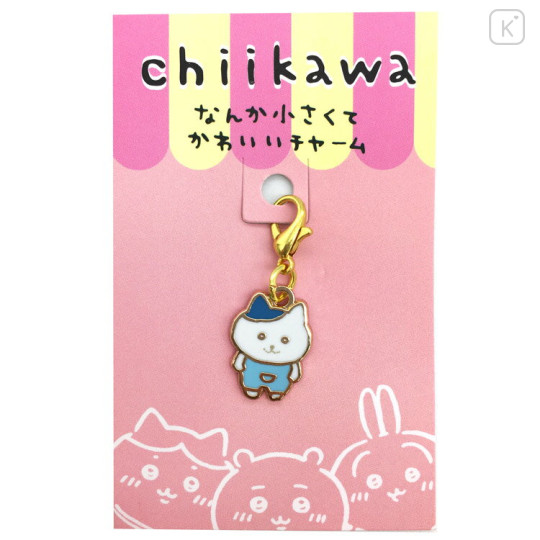 Japan Chiikawa Metal Charm - Hachiware / Somehow Bania Doll - 1