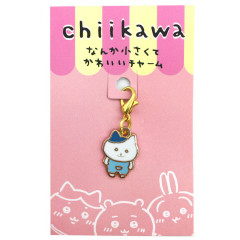 Japan Chiikawa Metal Charm - Hachiware / Somehow Bania Doll