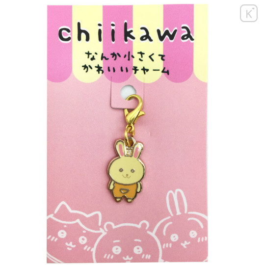 Japan Chiikawa Metal Charm - Usagi / Somehow Bania Doll - 1