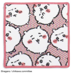 Japan Chiikawa Chenille Handkerchief - Chiikawa / Pink