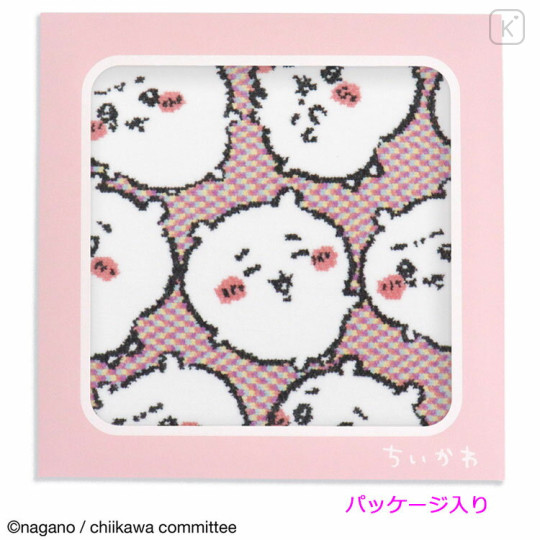 Japan Chiikawa Chenille Handkerchief - Chiikawa / Pink - 3