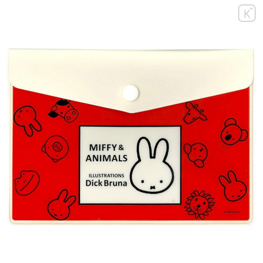 Japan Miffy Multi Case Folder - Miffy & Animals Red - 1