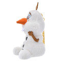 Japan Disney Store Fluffy Plush Keychain - Frozen Olaf / Uruuru Tears - 2