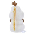 Japan Disney Store Fluffy Plush Keychain - Frozen Olaf / Uruuru Tears - 4