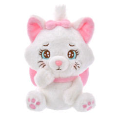 Japan Disney Store Fluffy Plush Keychain - Marie / Uruuru Tears