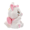 Japan Disney Store Fluffy Plush Keychain - Marie / Uruuru Tears - 3