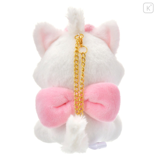 Japan Disney Store Fluffy Plush Keychain - Marie / Uruuru Tears - 4