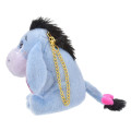 Japan Disney Store Fluffy Plush Keychain - Eeyore / Uruuru Tears - 2