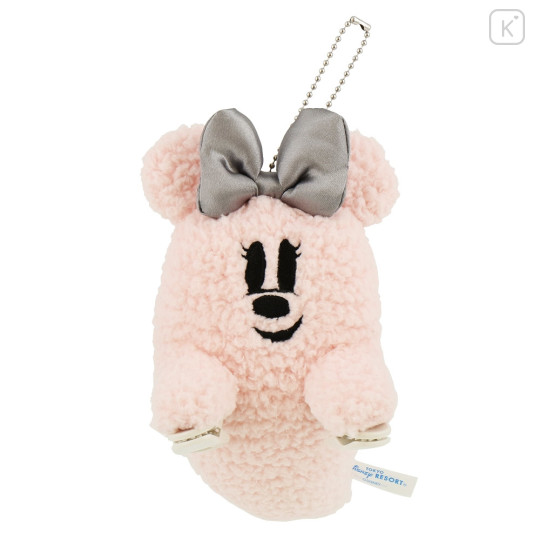 Japan Tokyo Disney Resort Shoulder Plush Toy & Keychain - Minnie Mouse Ghost : Halloween - 1