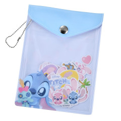 Japan Disney Store Die-cut Sticker Collection With Case - Stitch / Twinkle Eyes