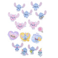 Japan Disney Store Die-cut Sticker Collection With Case - Stitch / Twinkle Eyes - 5