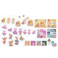 Japan Disney Store Die-cut Sticker Collection With Case - Piglet & Pooh & Tigger / Pooh's House - 2