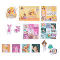 Japan Disney Store Die-cut Sticker Collection With Case - Piglet & Pooh & Tigger / Pooh's House - 6