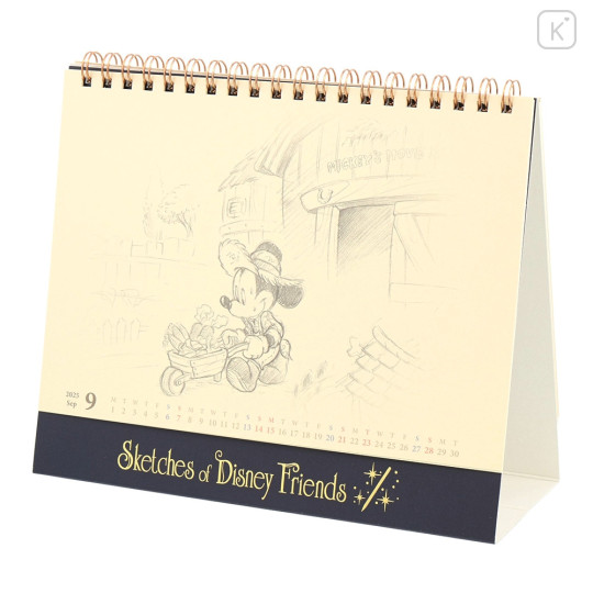 Japan Tokyo Disney Resort Desk Calendar - Mickey Mouse / 2025 - 4