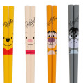 Japan Tokyo Disney Resort Bamboo Chopsticks Set 23cm - Pooh & Friends - 3