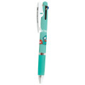 Japan Sanrio Jetstream 3 Color Multi Ballpoint Pen - Hangyodon : Bow - 1