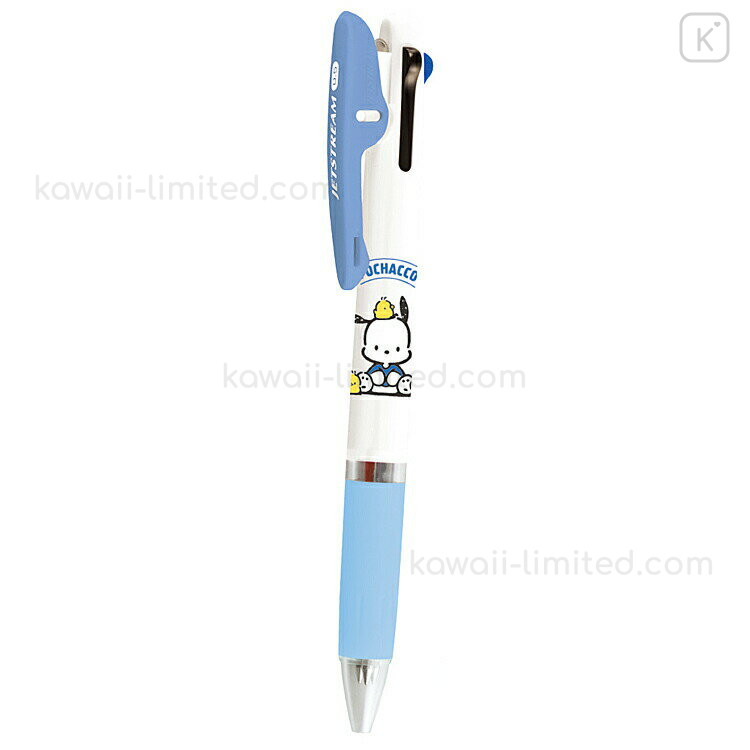 Japan Sanrio Jetstream 3 Color Multi Ball Pen - Pochacco & Chick